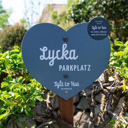 Appartement Lycka Keitum Zewnętrze zdjęcie